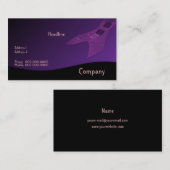 Electric Guitar Business Card Visitenkarte (Vorne/Hinten)