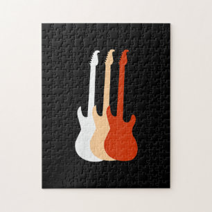 Electric Guitar - Guitar Player Music Puzzle