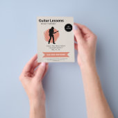 Electric Guitar Lessons Flyer (Gruppe)