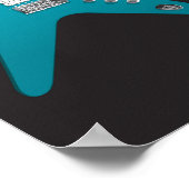 Electric Guitar Lovers Dream Poster (Ecke)