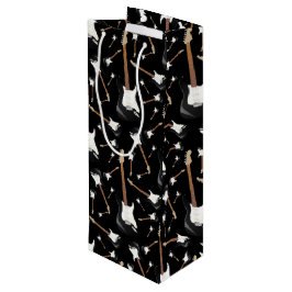 Electric Guitar Musician Music Teacher Geschenktüte Für Weinflaschen