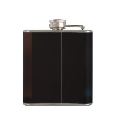 Electric guitar on fire flachmann (Rückseite)