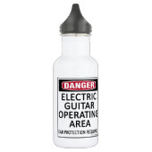 Electric Guitar Operating Area Edelstahlflasche (Links)