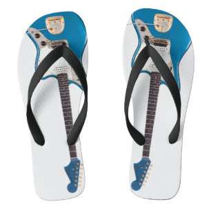 Electric Guitar Rock Band Music Air Beach Party Badesandalen
