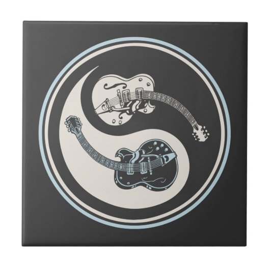 Electric Guitar Yang Fliese (Vorderseite)