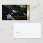 Electric Guitarist Musician Visitenkarte (Vorne/Hinten)