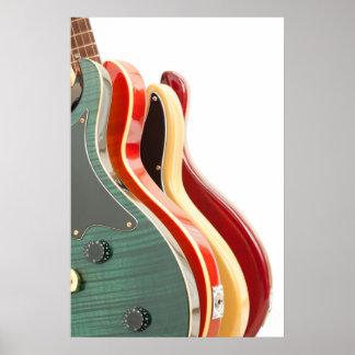 Electric Guitars Poster