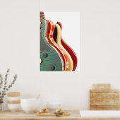 Electric Guitars Poster (Küche)