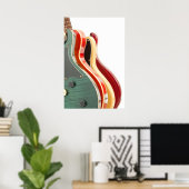 Electric Guitars Poster (Heimbüro)