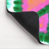 Electric Krawatte-Dye Peace Sign Mousepad (Ecke)