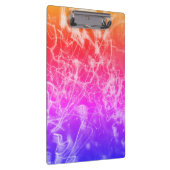 Electric Light Lines Gradient Abstract. Clipboard Klemmbrett (Rechts)
