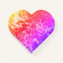 Electric Light Lines Gradient Abstract Modern. Notizblock