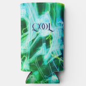 Electric Light Lines Gradient Abstract. Selters Dosenkühler (Vorderseite)