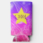 Electric Light Lines Gradient Abstract. Selters Dosenkühler (Rückseite)