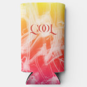 Electric Light Lines Gradient Abstract. Selters Dosenkühler (Vorderseite)