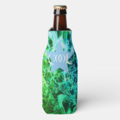 Electric Light Lines Gradient Abstract. Seltzer Ca Flaschenkühler (Flaschenvorderseite)