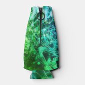 Electric Light Lines Gradient Abstract. Seltzer Ca Flaschenkühler (Rückseite)