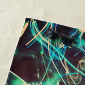 Electric Light Lines Gradient Abstract. Strandtuch (Beispiel)