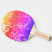 Electric Light Lines Gradient Abstract. Tischtennis Schläger (Seitenansicht)
