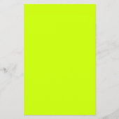 Electric Lime Solid Color Flyer (Vorne)