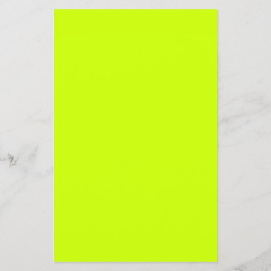 Electric Lime Solid Color Flyer (Hinten)