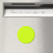 Electric Lime Solid Color Magnet (In Situ (Geschirrspüler))