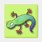 Electric Lizard! Magnet (Vorne)