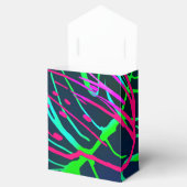 Electric Luau Tropical Night Neon Aloha Party Geschenkschachtel (Geöffnet)