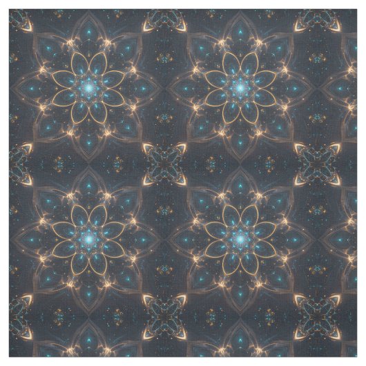 Electric Mandala Fabric Stoff (Muster)