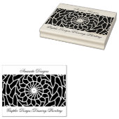 Electric Mandala Gummistempel (Stempel)