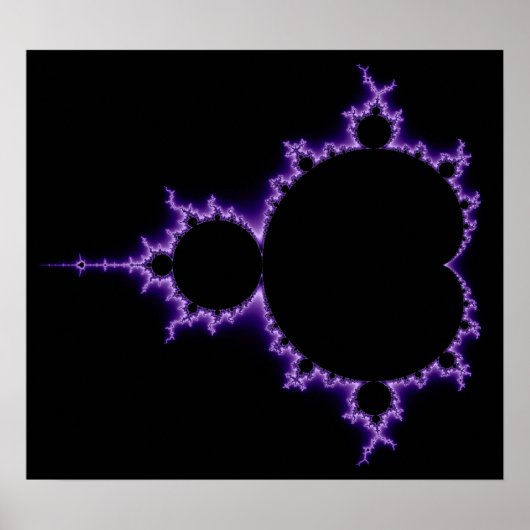 Electric Mandelbrot Set Poster (Vorne)