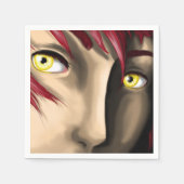 Electric Manga Boy Serviette (Vorderseite)