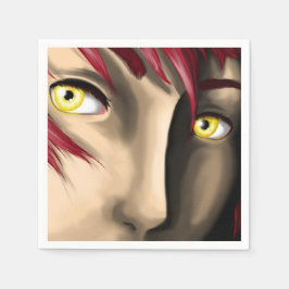 Electric Manga Boy Serviette