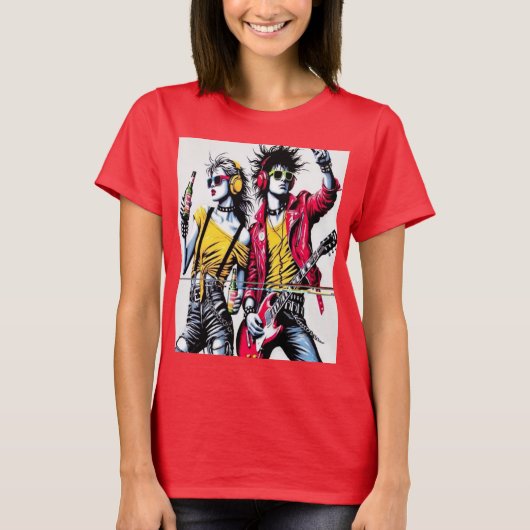 Electric Music Rebels T-Shirt (Vorderseite)