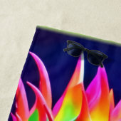 Electric Neon Dragon Fruit Strandtuch (Beispiel)