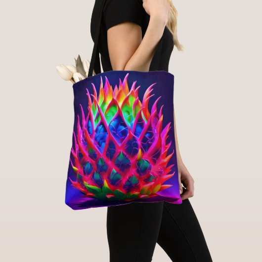 Electric Neon Dragon Fruit Tasche (Von Nahem)
