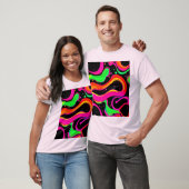 Electric Neon Liquid Spritzer T-Shirt (Unisex)