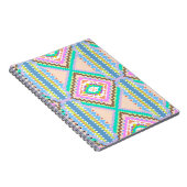 Electric Pastel Dream Kaleidoscope Notizblock (Rechte Seite)