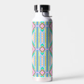 Electric Pastel Dream Kaleidoscope Trinkflasche (Links)