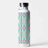 Electric Pastel Dream Kaleidoscope Trinkflasche (Rechts)