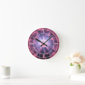 Electric Plasma Runde Wanduhr (Zuhause)