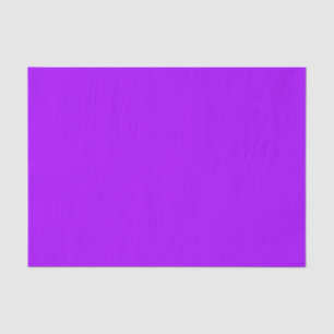 Electric Psychedelic Lila Solid Color Seidenpapier