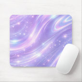 Electric purple neon patterns AI art  Mousepad (Mit Mouse)