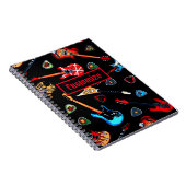 Electric Rock Guitars Notizblock (Rechte Seite)