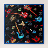 Electric Rock Guitars Puzzle (Vertikal)