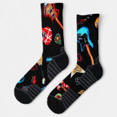 Electric Rock Guitars Socken (Links)