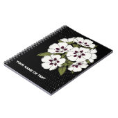 Electric Rockrose: The Pop-Art Cistus Notizblock (Linke Seite)