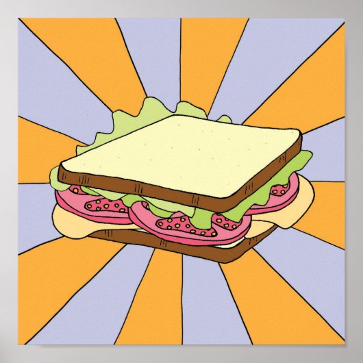 Electric Sandwich Poster (Vorne)