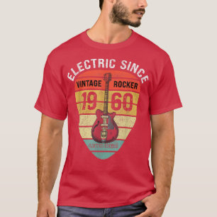 Electric seit 1960 Limited Edition Vintag Guitar T-Shirt