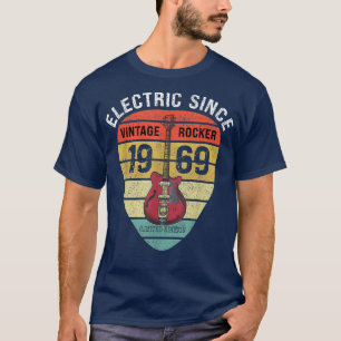 Electric Seit 1969 Limited Edition Vintag Guitar T-Shirt